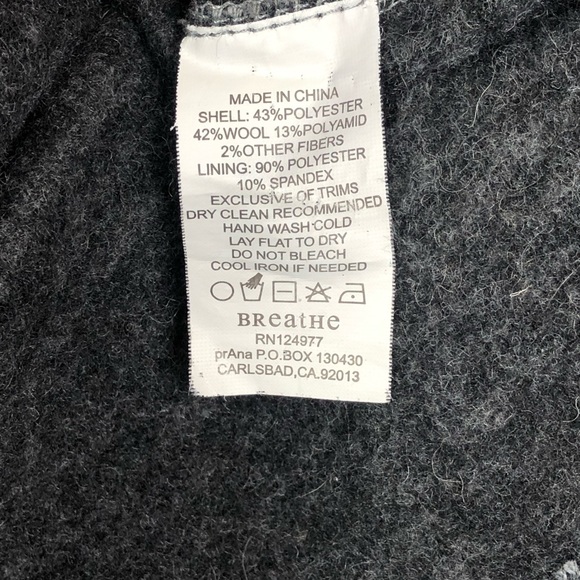 Prana Luica Pullover Mockneck Sweater Small Grey - Picture 8 of 11